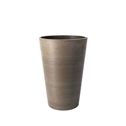 Algreen Products 24 in. H X 16 in. W X 16 in. D Plastic Plant Shelf Planter Taupe