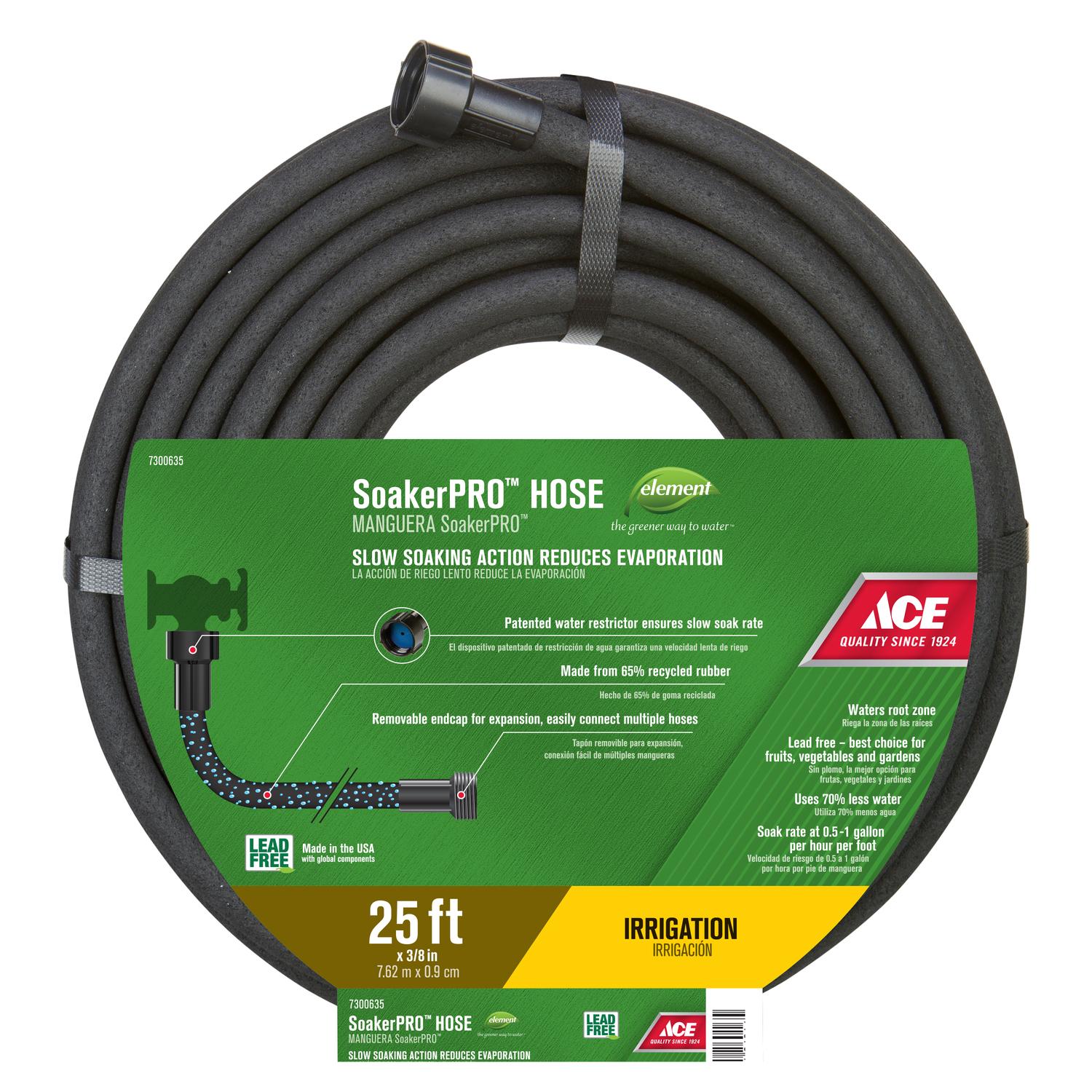 Ace 3/8 in. Dia. x 25 ft. L Medium-Duty 