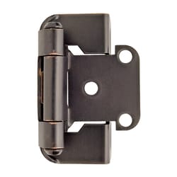 Amerock 2-1/4 in. L Oil Rubbed Bronze Cabinet Hinge 2 pk