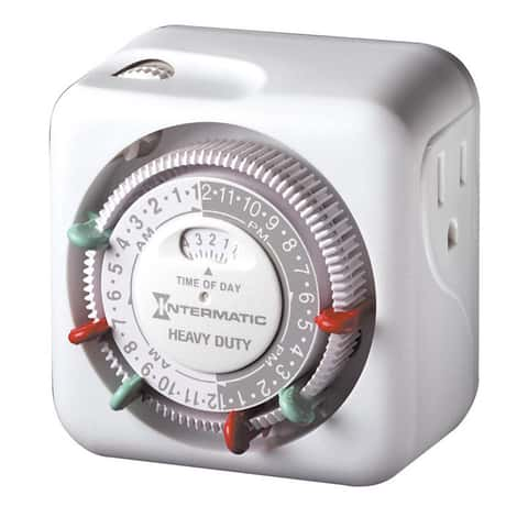 Intermatic Indoor Plug In Timer 125 V White - Ace Hardware