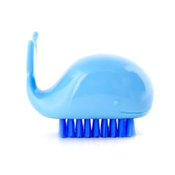 KIKKERLAND Whale Blue Nail And Hand Brush