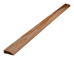 Alexandria Moulding 13/32 in. H X 7 ft. L Unfinished Natural Pine Molding