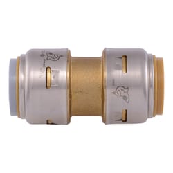 SharkBite Push to Connect 3/4 in. 3/4 in. D Push Brass Coupling