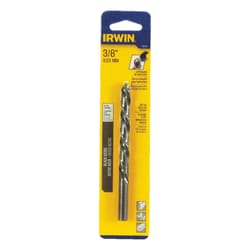 Irwin 3/8 in. X 5-7/8 in. L High Speed Steel Left Hand Drill Bit Round Shank 1 pc