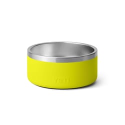 YETI Boomer Firefly Yellow Stainless Steel 4 cups Pet Bowl