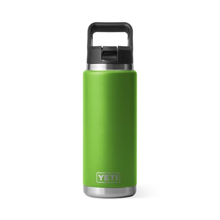 Yeti Rambler 26 oz Water Bottle with Straw Cap -Seafoam