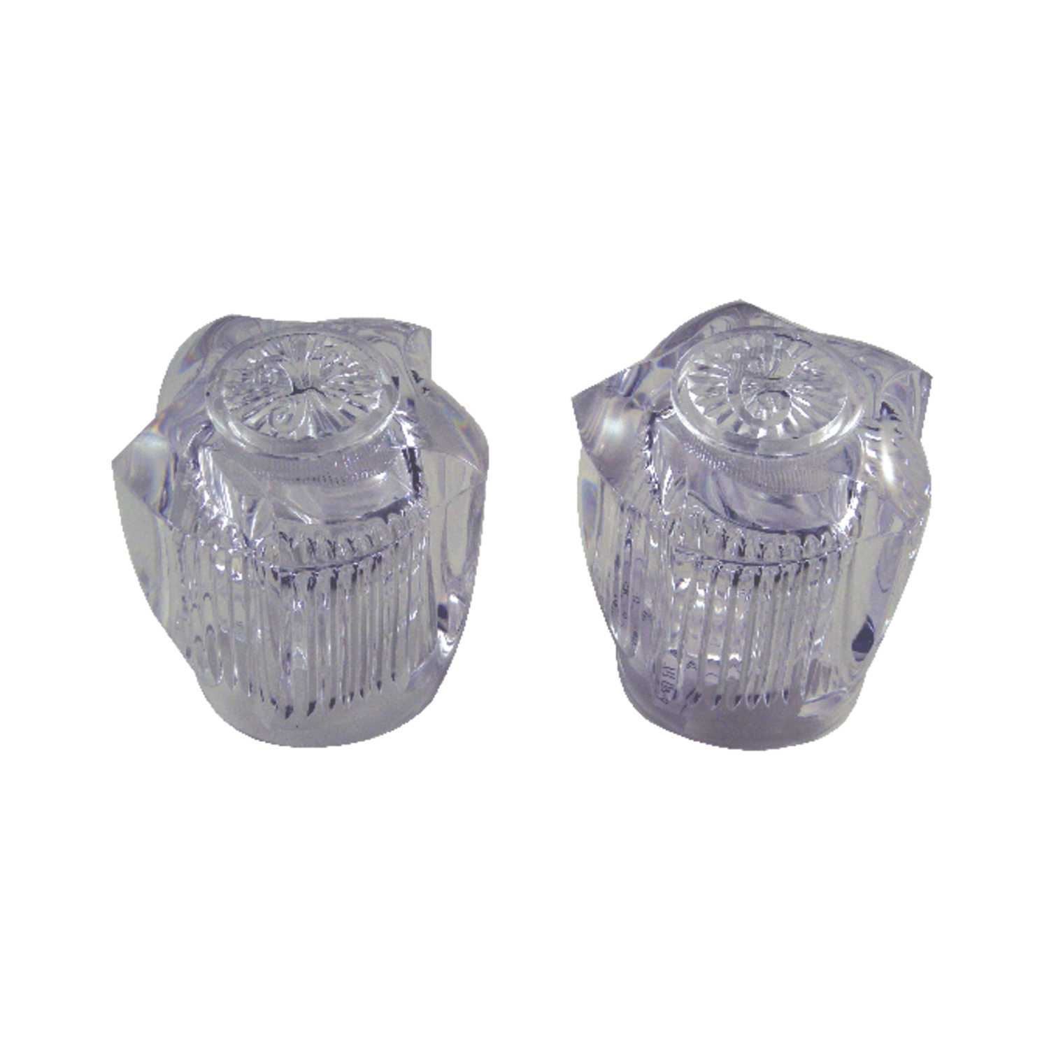 Ace Knob Acrylic Hot and Cold Faucet Handles Ace Hardware