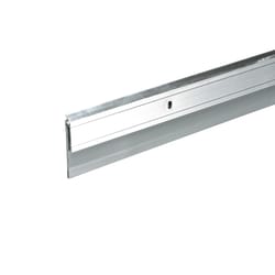 Frost King 0.1 in. H X 2 in. W X 36 in. L Bright Aluminum Door Sweep Silver
