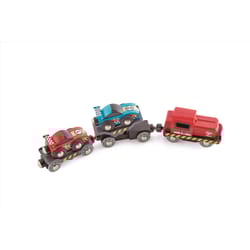 Hape Race Car Transporter Multicolored 6 pc