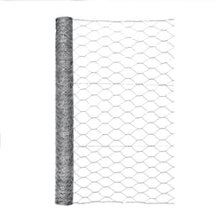 Garden Craft 36 in. H X 50 ft. L Galvanized Steel Poultry Netting 2 in.
