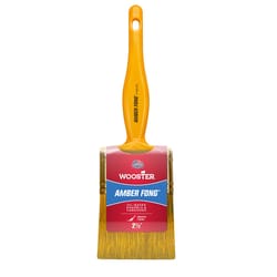 Wooster Amber Fong 2-1/2 in. Flat Oil-Based Paint Brush