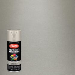Krylon Fusion All-In-One Metallic Satin Nickel Paint+Primer Spray Paint 12 oz