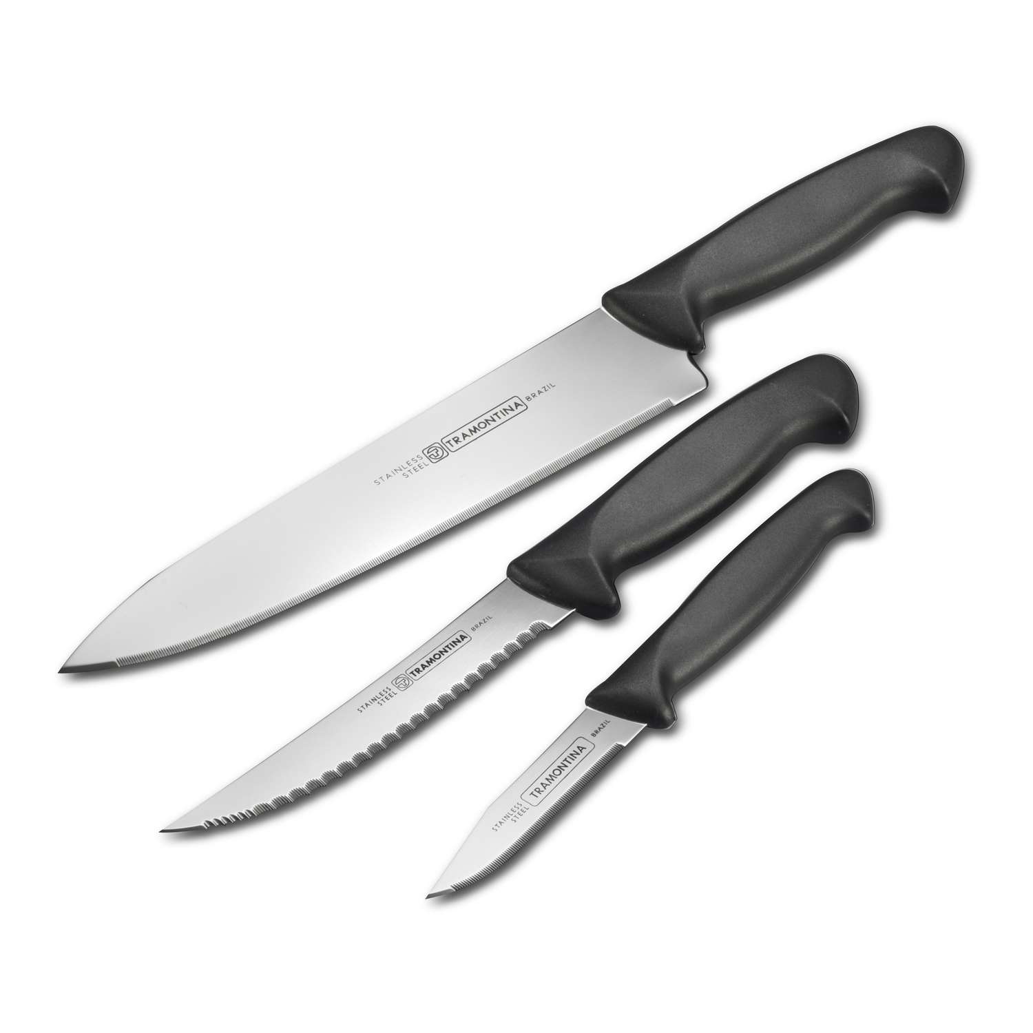 Tramontina Tramontina Diamont Stainless Steel Knife Set 3 pc. Ace