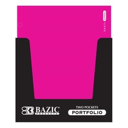 Bazic Products 11.71 in. W X 9.5 in. L Assorted Portfolio