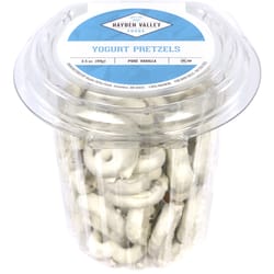 Hayden Valley Foods Pure Vanilla Pretzels 3.5 oz Clamshell