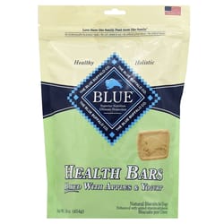 Blue Buffalo Blue Wilderness Health Bars Apples and Yogurt Biscuit For Dog 16 oz. 16 in. 1 pk