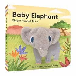 Chronicle Books Baby Elephant Finger Puppet Board Book