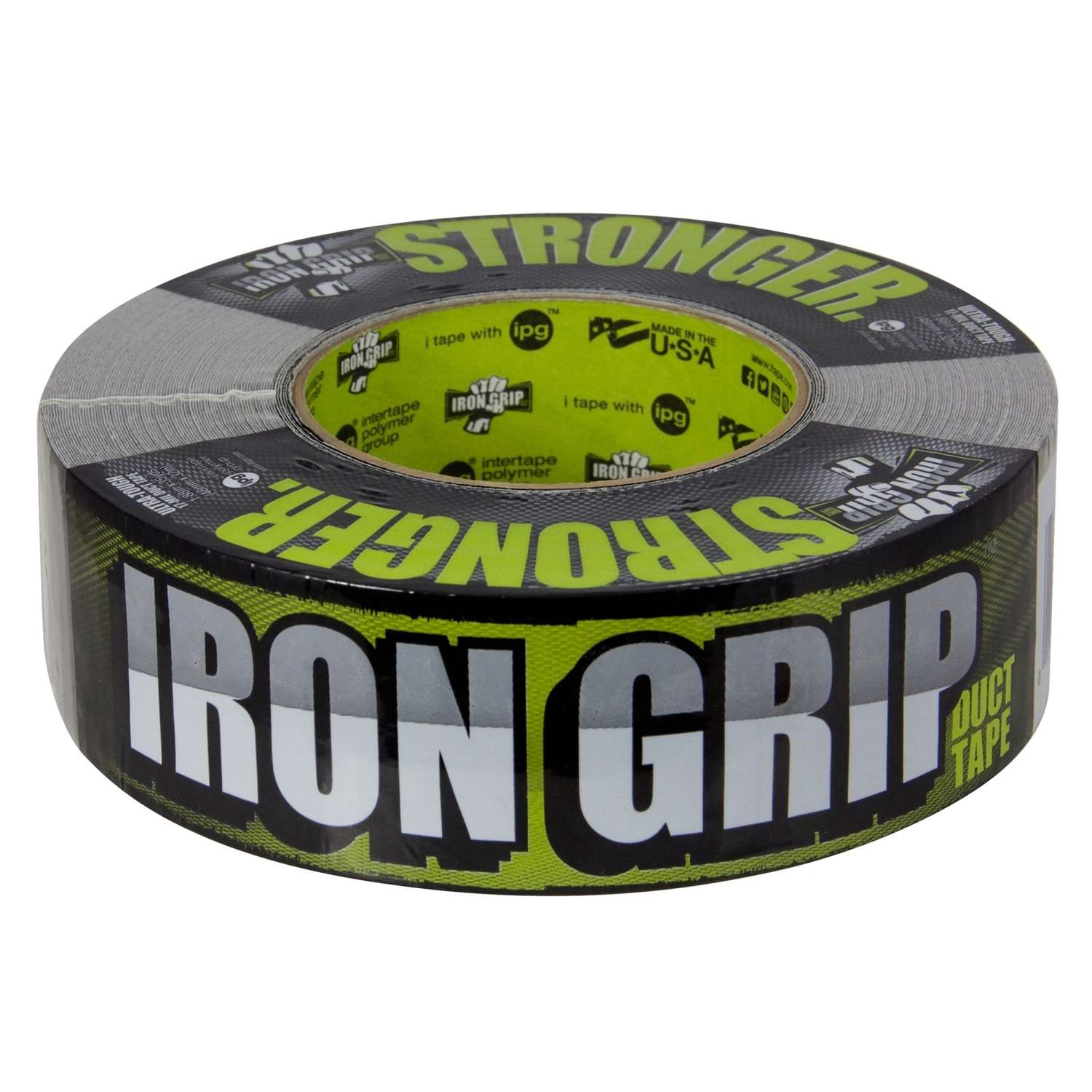 IPG Iron Grip 1.88 in. W X 35 yd L Black Duct Tape Ace Hardware