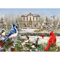 Cobble Hill Country House Birds Jigsaw Puzzle 1000 pc