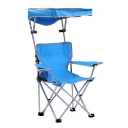 QuikChair Blue Canopy Kid's Folding Chair