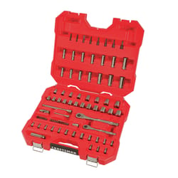 Craftsman 3/8 in. X 1/4 and 3/8 in. drive Metric and SAE 6 Point Mechanic's Tool Set 81 pc