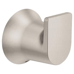 Moen Genta 2 in. H X 1.375 in. W X 1.56 in. L Brushed Nickel Robe Hook