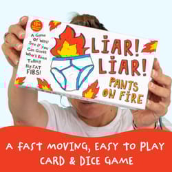 Scobie Liar Liar Pants On Fire Card Game Assorted