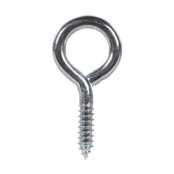 Hampton 7/16 in. D X 3-7/8 in. L Zinc-Plated Steel Screw Eye 325 lb. cap. 10 pk
