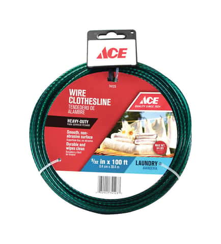 Ace 100 ft. PVC Clothesline - Ace Hardware