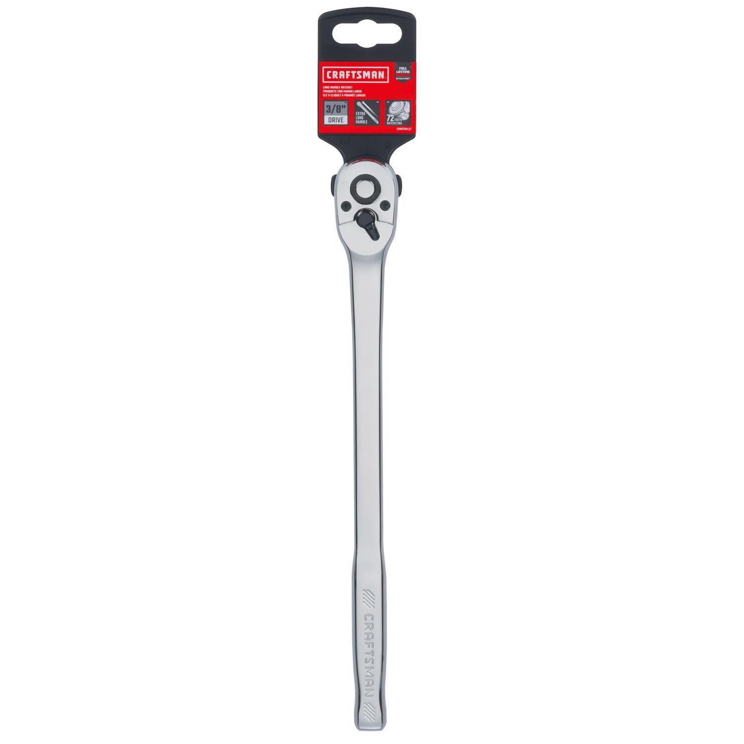 Craftsman 3/8 in. drive Metric Pear Head Long Handle Ratchet 72 teeth Uae Electronic uaeelectronic.com