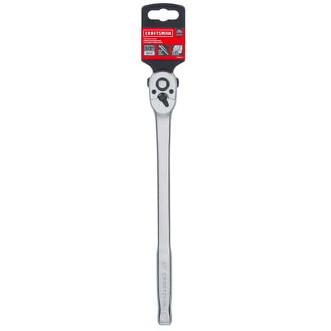 Craftsman 3/8 in. Drive Metric Pear Head Long Handle Ratchet, 72 Teeth