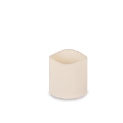 Gerson Bisque No Scent LED Flameless Flickering Candle