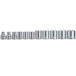 Craftsman 3/8 in. drive S SAE 6 Point Socket Set 11 pc