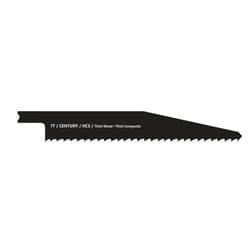 Century Drill & Tool 6 in. Carbon Steel Universal Jig Saw Blade 6 TPI 1 pk