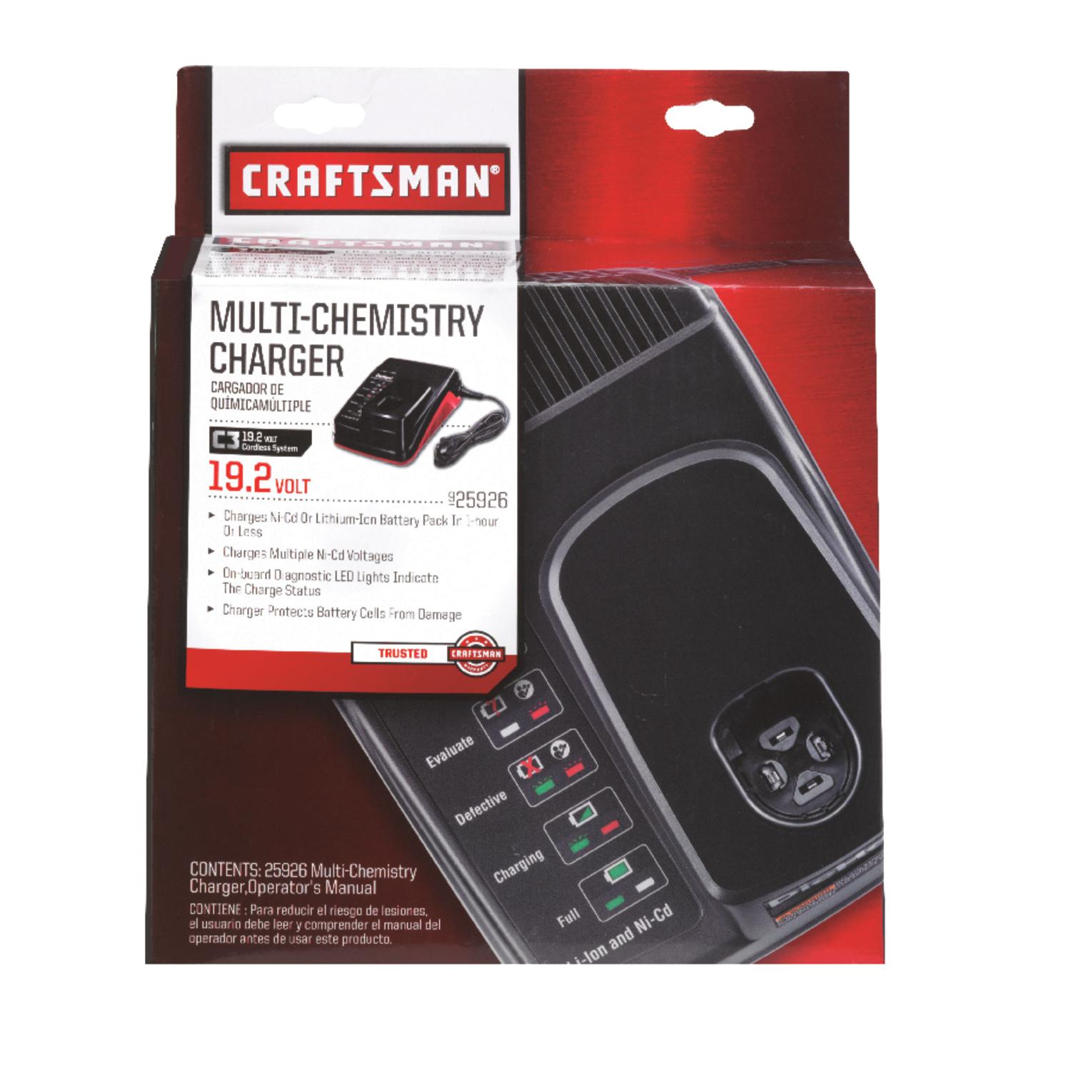 UPC 033287141401 product image for Craftsman 19.2V C3 Cordless Battery Charger (00925926) | upcitemdb.com