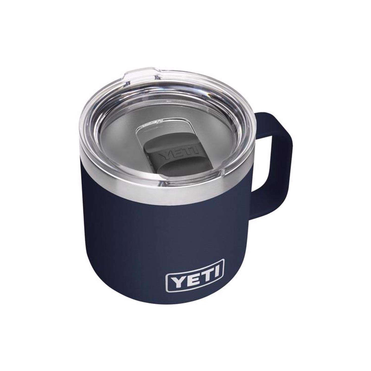YETI Rambler 14 oz White BPA Free Mug with MagSlider Lid - Ace