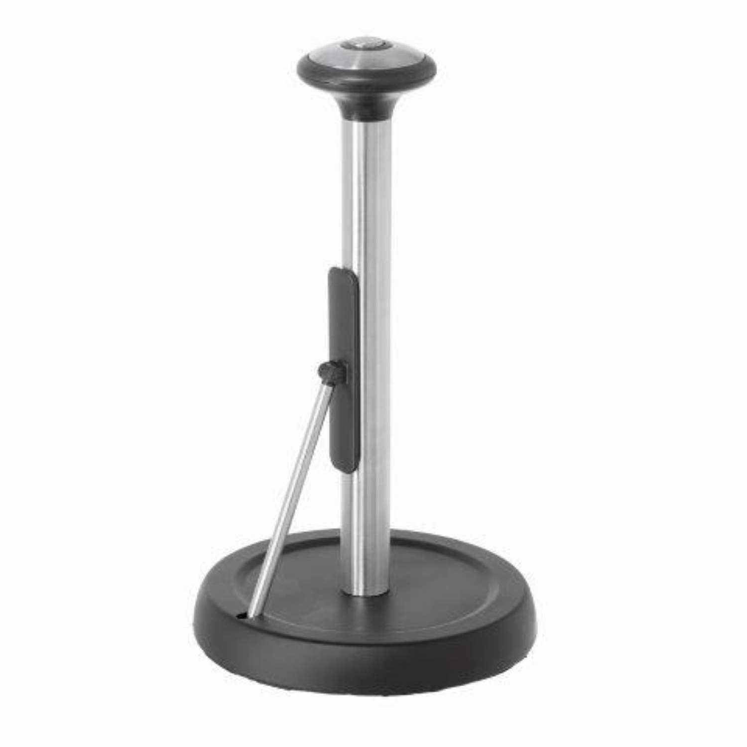 Oggi Stainless Steel Paper Towel Holder 13.75 in. H X 7.6 in. W X 7.6 ...