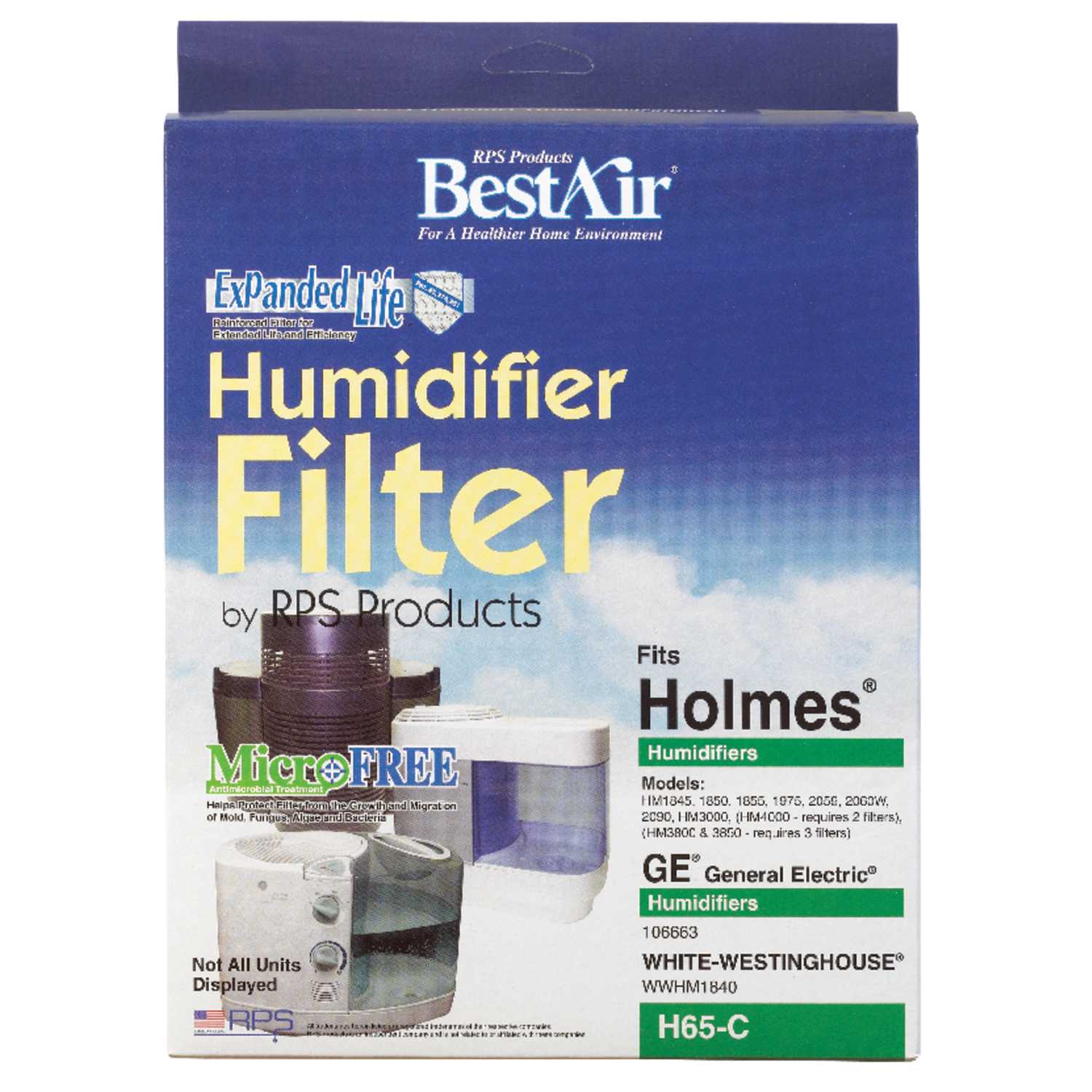 Best Air Humidifier Filter 1 pk For Fits for WhiteWestinghouse models
