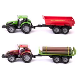 Keycraft Tractor and Trailer Blue
