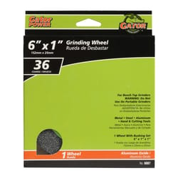 Gator 6 in. D X 1 in. Grinding Wheel