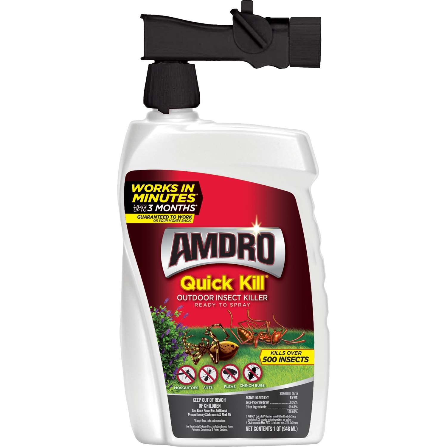 Amdro Quick Kill Liquid Concentrate Insect Killer 32 oz Amdro Quick Kill Liquid Concentrate Insect Killer 32 oz
