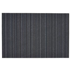 Chilewich 24 in. W X 36 in. L Blue Stripe PVC Vinyl Utility Mat