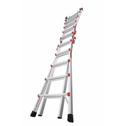 Little Giant Velocity 22 ft. H Aluminum Telescoping Multi-Position Ladder Type IA 300 lb. capacity