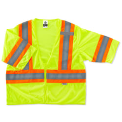 Ergodyne GloWear Reflective Two-Tone Safety Vest Lime L/XL