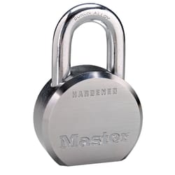 Master Lock ProSeries 2-5/32 in. H X 2-1/2 in. W X 1-3/32 in. L Steel Pin Tumbler Re-Keyable Padlock