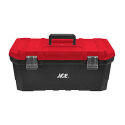 Ace 23 in. Toolbox Black/Red