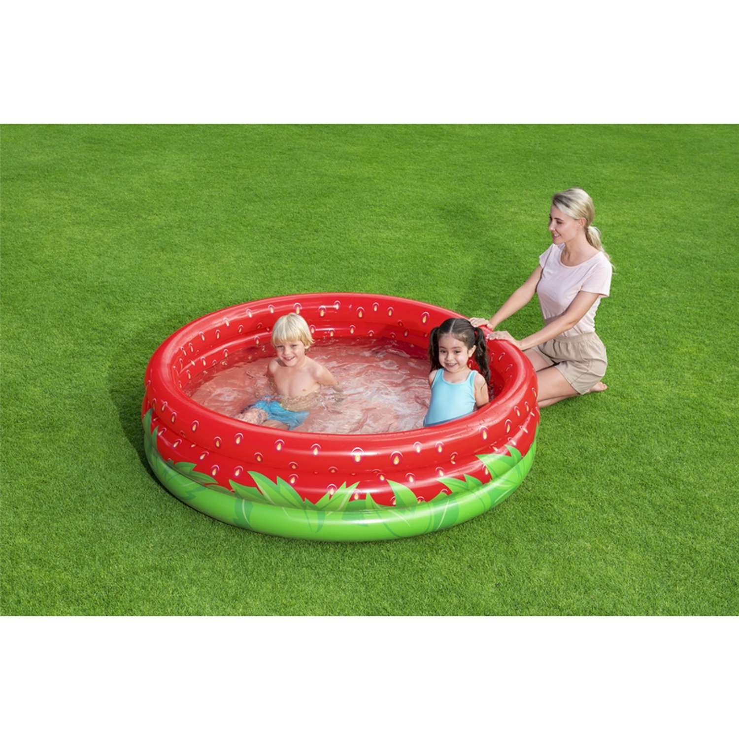 Bestway H2OGO! 103 gal Round Inflatable Pool 63 in. H X 63 in. W X 15 in. D  - Ace Hardware