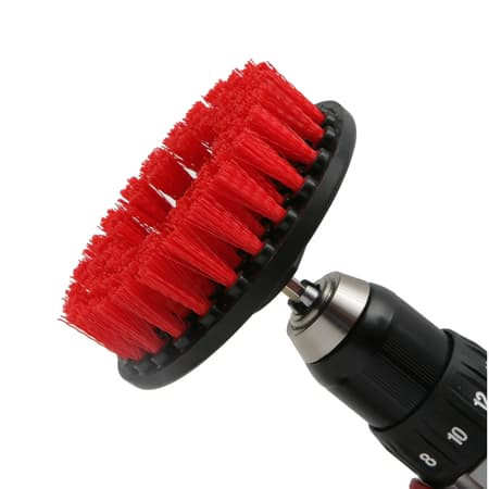 Drill Brush Stiff Bristle Steel Handle Drill Brush Set - Ace Hardware