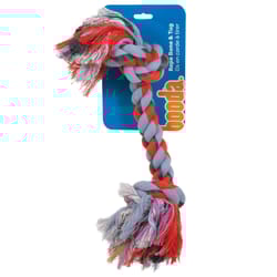 Booda Multicolored Cotton Knot Rope Bone Tug Toy Extra Large 1 pc