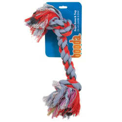 Booda Multicolored Cotton Knot Rope Bone Tug Toy Extra Large 1 pc